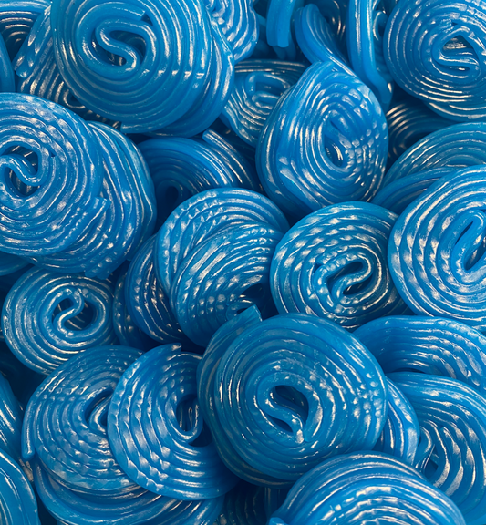 Blue Raspberry Liquorice Wheels